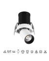 GARDA * EMPOTRABLE LED COB (Basculante) BLANCO 7W - 2700K